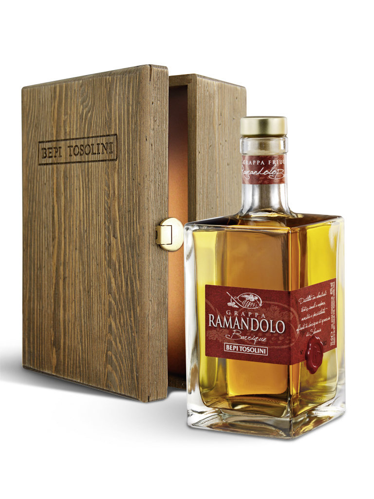 Граппа Distillerie Camel Ramandolo Barrik Dekanter  700 мл