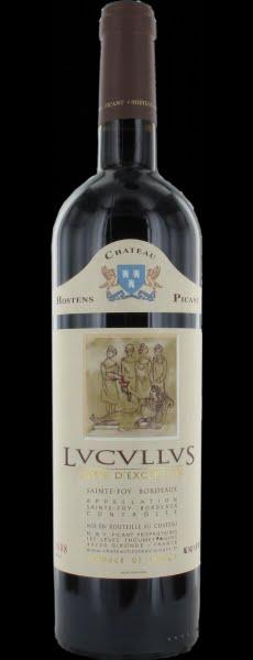 Вино "Chateau Hostens-Picant Cuvee   Lucullus  2014 750 мл