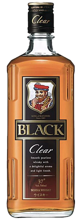 Виски   Nikka Black Clear Blend  700 мл 37 %