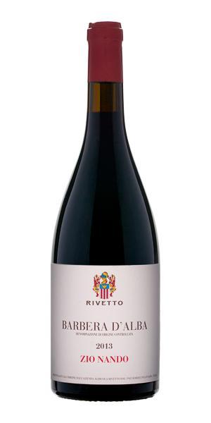 Вино Rivetto Barbera d’Alba DOC Zio Nando Риветто Барбера д’Альба Дзио Нандо 2015 750 мл