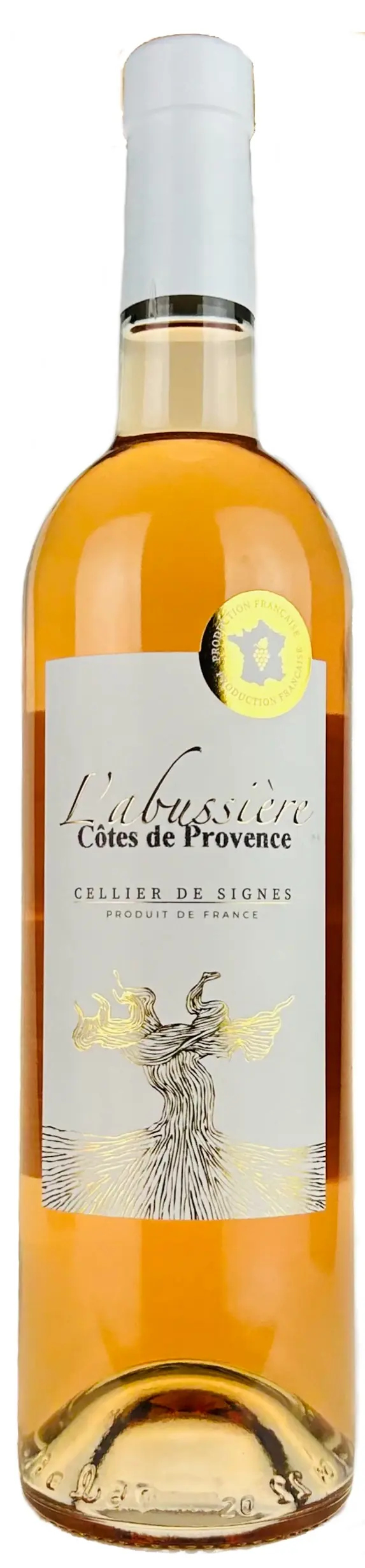Вино  L'Abussiere Cotes de Provence 2023  750 мл  12,5 %