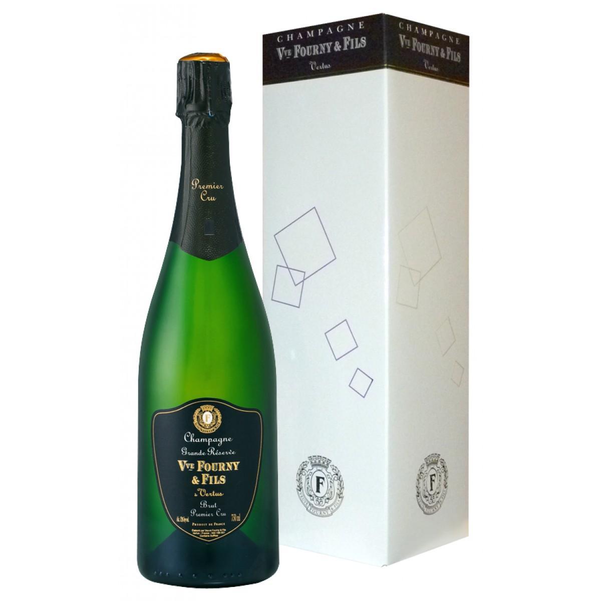 Шампанское Veuve Fourny & Fils Grande Réserve Premier Cru Brut gift in box Вёв Фурни э Фис Гранд Резерв Премье Крю Брют в подарочной упаковке 750 мл