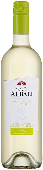 Вино Vina Albali  Sauvignon Blanc  Low Alcohol  Винья Албали Совиньон Блан  безалкогольное  750 мл
