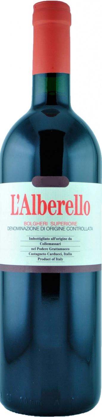 Вино ColleMassari  Grattamacco L'Alberello  Bolgheri Superiore DOC  2017 750 мл 14,5%