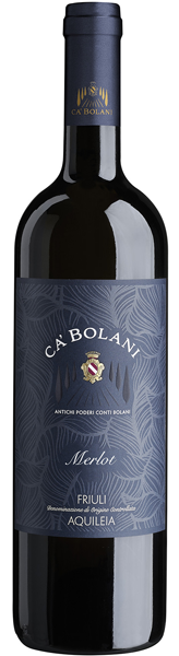 Вино Ca' Bolani  Merlot Friuli DOC Aquileia 750 мл