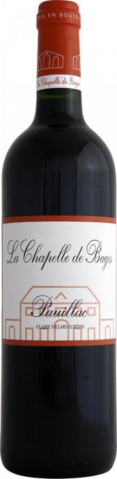 Вино La Chapelle de Bages Pauillac AOC Ля Шапель де Баж Пойяк 2013 750 мл