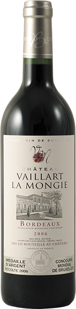 Вино Chateau Vaillart la Mongie   АОС  2015 1500 мл