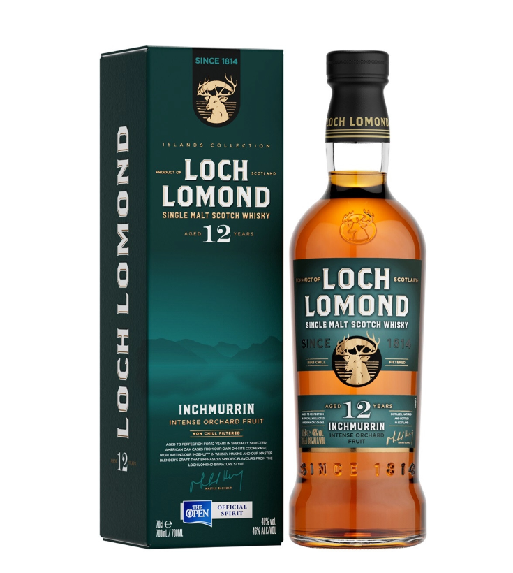 Виски Loch Lomond Inchmurrin 12 Years Old gift in box   700 мл