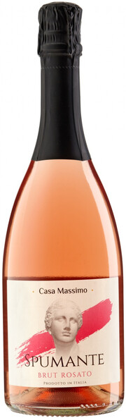 Игристое вино Casa Massimo Spumante Brut Rosato  750 мл