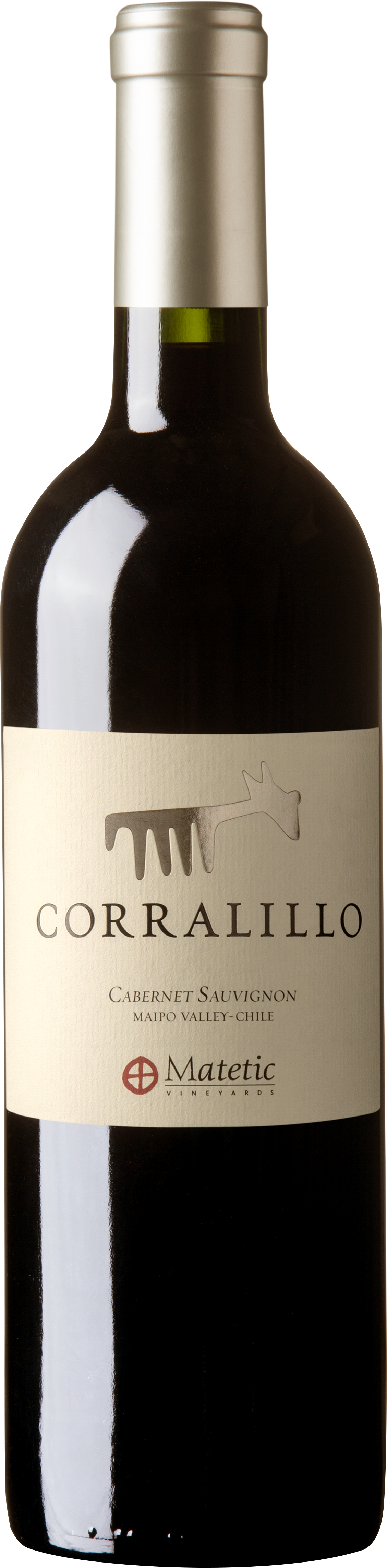 Вино Matetic Corralillo  Cabernet Sauvignon Maipo  Valley DO   Матетик  Корралильо  Каберне Совиньон  Долина Майпо  2015  750 мл