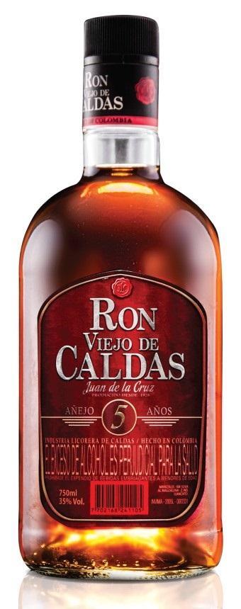 Ром Viejo de Caldas 5 Y.O.  700 мл
