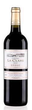 Вино Eurovins, Chateau La Clare Cru Bourgeois Médoc, Евровинс, Шато Ла Клар Крю Буржуа Медок 2014 750 мл