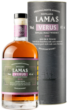 Виски Lamas Verus Double Wood gift box  750 мл  43%