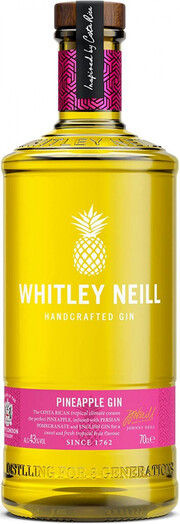 Джин   Whitley Neill  Pineapple  700 мл   43 %