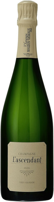 Шампанское Mouzon Leroux  l'Ascendant Solera Grand Cru Champagne AOC   Музон Леру  Л'Асендан Солера Гран Крю 750 мл