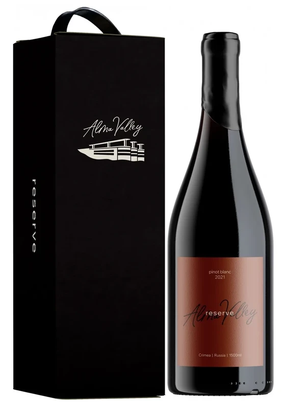 Вино Альма Валлей Пино Блан Резерв T-BOX 750 мл