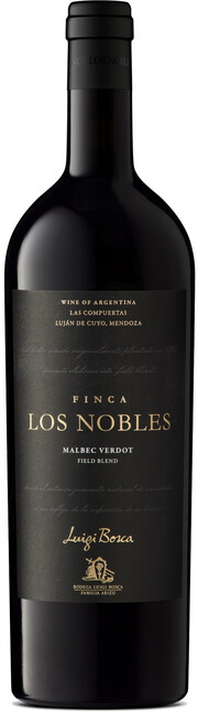 Вино Luigi Bosca Malbec Verdot Finca Los Nobles  Финка Лос Ноблес Мальбек Вердо 2020 750 мл