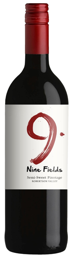 Вино Nine Fields Pinotage 2023 750 мл 13%