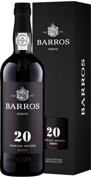 Портвейн Barros Tawny Porto 20 Years Old gift box  2002  750 мл