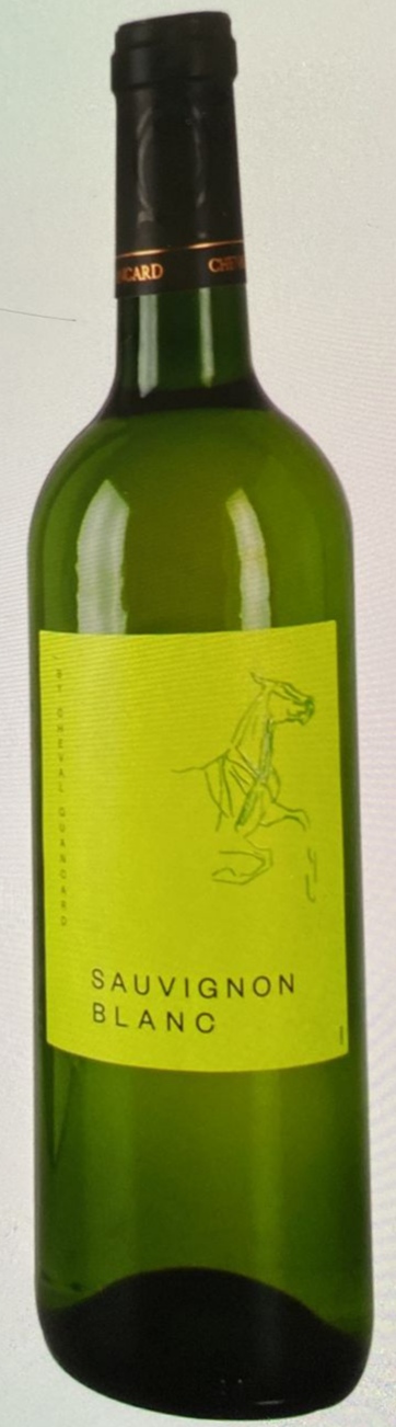 Вино Cheval Quancard  Sauvignon Blanc    2020  750 мл