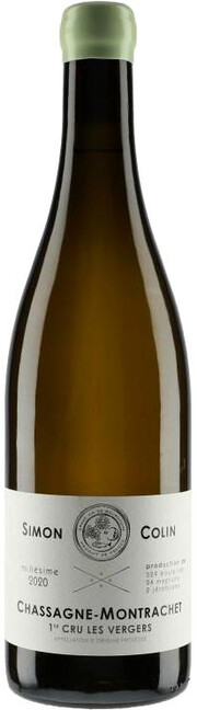 Вино  Simon Colin Chassagne-Montrachet 1-er Cru  Les Vergers  2020 750 мл
