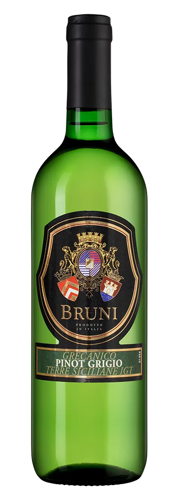Вино Bruni Grecanico-Pinot Grigio Terre Siciliane  750 мл