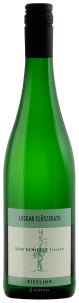 Вино   Ansgar Clüsserath Vom Schiefer Riesling Trocken    Ансгар Клюссерат Вом Шифер Рислинг Трокен  2019 750 мл