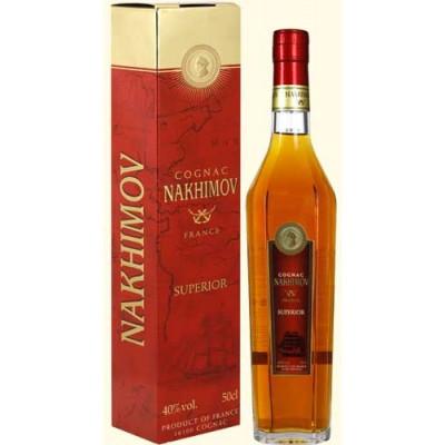 Коньяк "Nakhimov" SUPERIOR  8 Years Old  gift box  500 мл