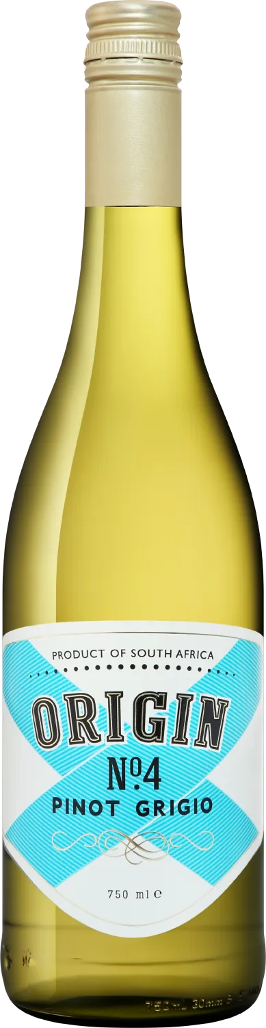 Вино  Origin Wine   Origin №4 Pinot Grigio Western Cape WO  2023 750 мл 12%
