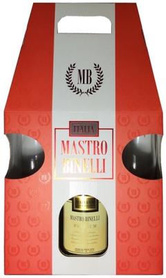 Игристое вино Mastro Binelli Premium Moscato  gift box + 2 glass  750 мл