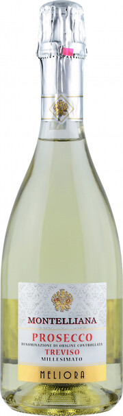 Игристое вино Montelliana  Meliora  Prosecco Treviso  750 мл