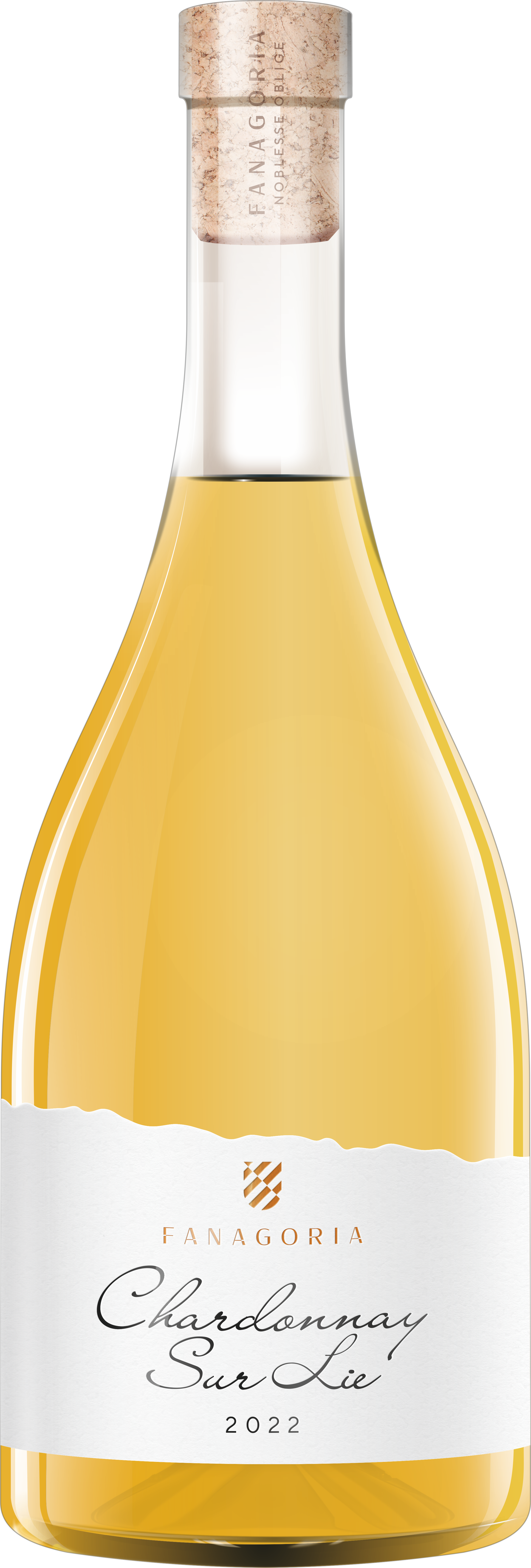 Вино  Фанагория Sur Lie Chardonnay Сюр Ли Шардоне  2022  750 мл  13 %