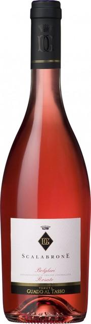 Вино  Antinori Scalabrone Bolgheri Rosato DOC  Антинори Скалаброне Розато Болгери 2018 750 мл