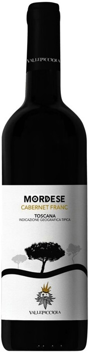 Вино Vallepicciola Mordese Cabernet Franc Toscana IGT  Валлепиччола  Мордезе Каберне Фран  2018 750 мл 14,5%