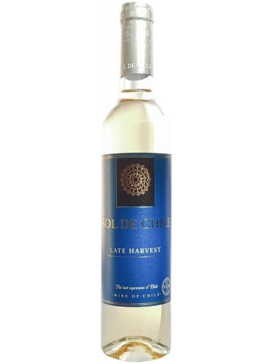 Вино Sol de Chile Late Harvest  2021  500 мл