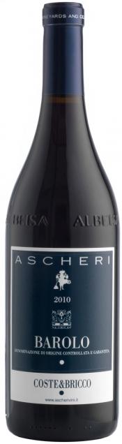 Вино Ascheri Barolo Coste & Bricco DOCG Аскери Бароло Косте & Брикко 2010 750 мл