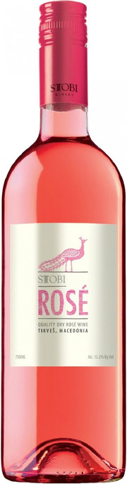 Вино Stobi  Rose Dry   Стоби  Розе Сухое 750 мл