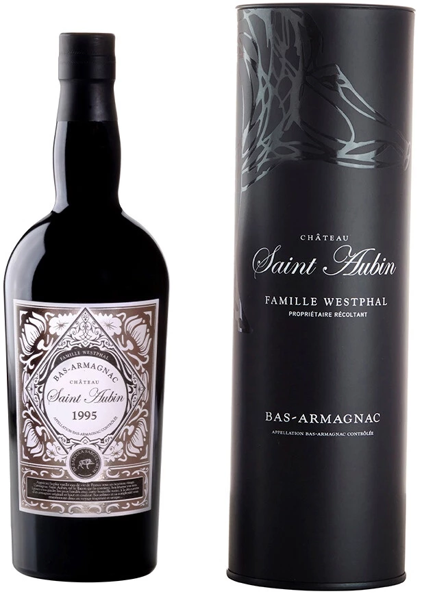 Арманьяк Armagnac Saint-Aubin 1995 gift box  700 мл