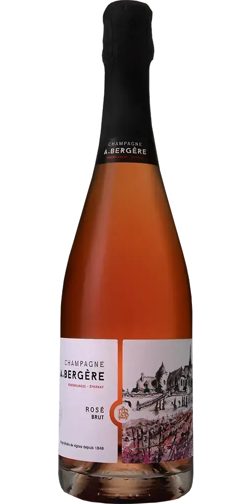 Шампанское  A. Bergere Rosé Brut  2019  750 мл