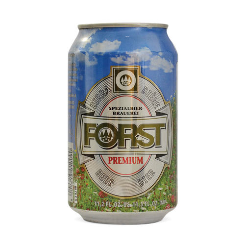 Пиво FORST PREMIUM  ФОРСТ ПРЕМИУМ ж/б  330 мл