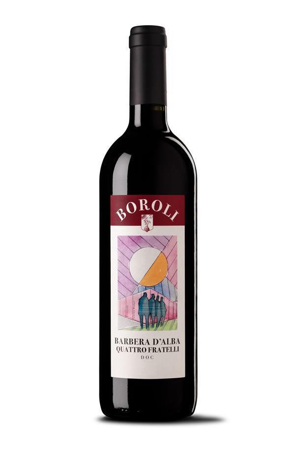 Вино Barbera d'Alba Quattro Fratelli Барбера д’Альба Кваттро Фрателли 2014 750 мл