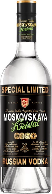 Водка Московская Кристалл 750 мл