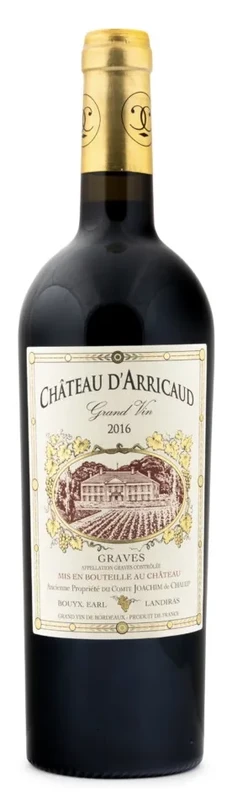 Вино Chateau d'Arricaud Graves AOC  2016  750 мл