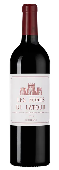 Вино Les Forts De Latour  Pauillac  AOC  2017  750 мл