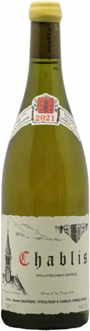 Вино  Vincent Dauvissat   Chablis AOC  2021  750 мл 13 %