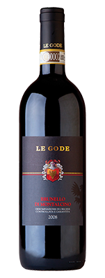 Вино LE GODE BRUNELLO DI MONTALCINO D.O.C.G., ЛЕ ГОДЕ БРУНЕЛЛО ДИ МОНТАЛЬЧИНО 2015 750 мл