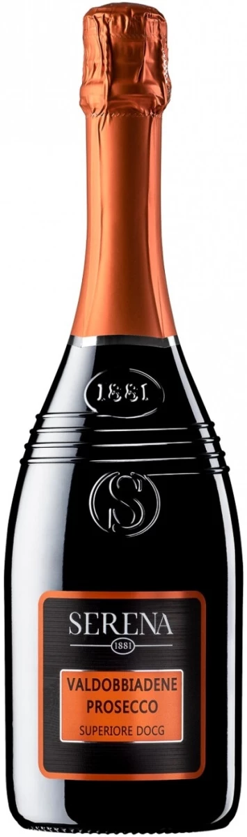 Игристое вино Serena 1881 Valdobbiadene Prosecco Superiore DOCG Extra Dry  2022  750 мл