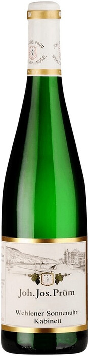 Вино Joh. Jos. Prum   Wehlener Sonnenuhr Riesling Kabinett Йоганн Йозеф Прюм  Веленер Зонненур Рислинг Кабинет 2018 750 мл