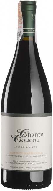 Вино Elian Da Ros  Chante Coucou   Cotes du Marmandais  AOC   2019 750 мл