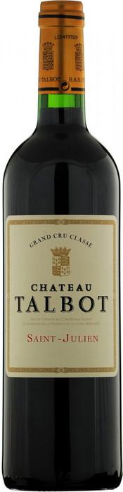 Вино Chateau Talbot Grand Cru Classe Saint-Julien 2017 750 мл 13%